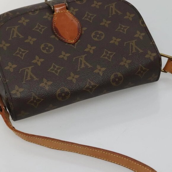 LOUIS VUITTON Monogram Saint Cloud GM Shoulder Bag M51242 LV Auth 131893 - Picture 9 of 14